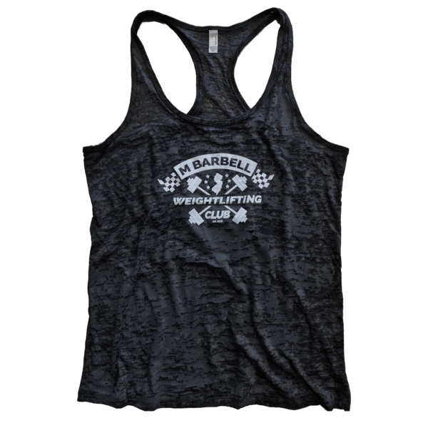 M Barbell Racerback Tank - Image 2